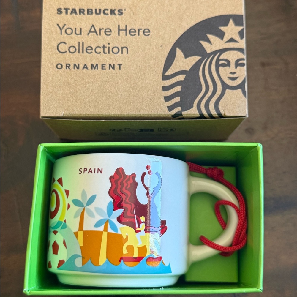 Starbucks Spain Ornament espresso cup, 2 fl. Oz